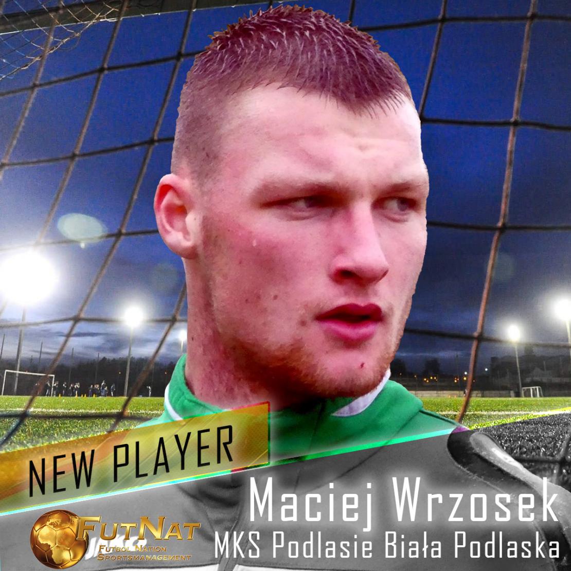 Maciej Wrzosek neuer Spieler f&uuml;r FutNat. come.