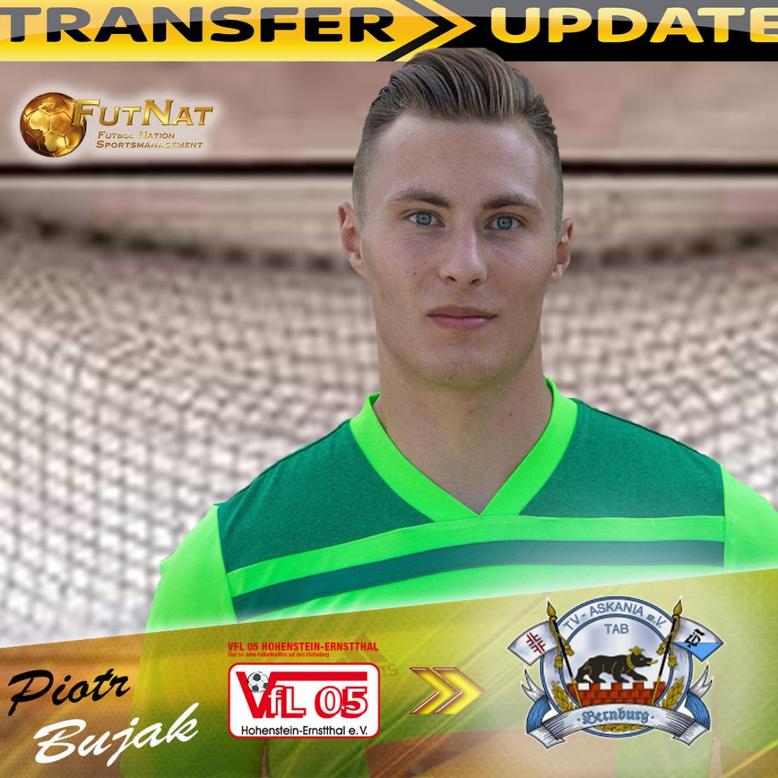 Piotr Bujak wechselt zum TSV Askania Bernburg