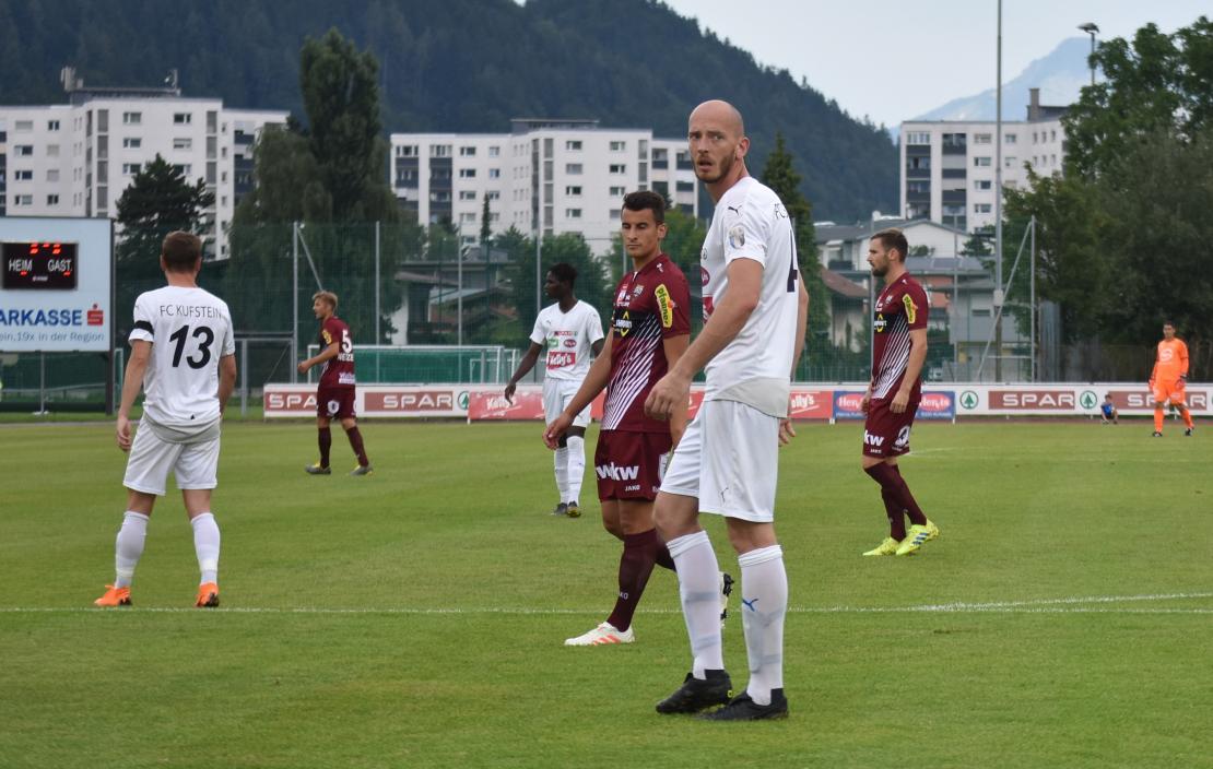FC Kufstein mit Dawid Bober verliert in der ersten Pokalrunde des &Ouml;FB 