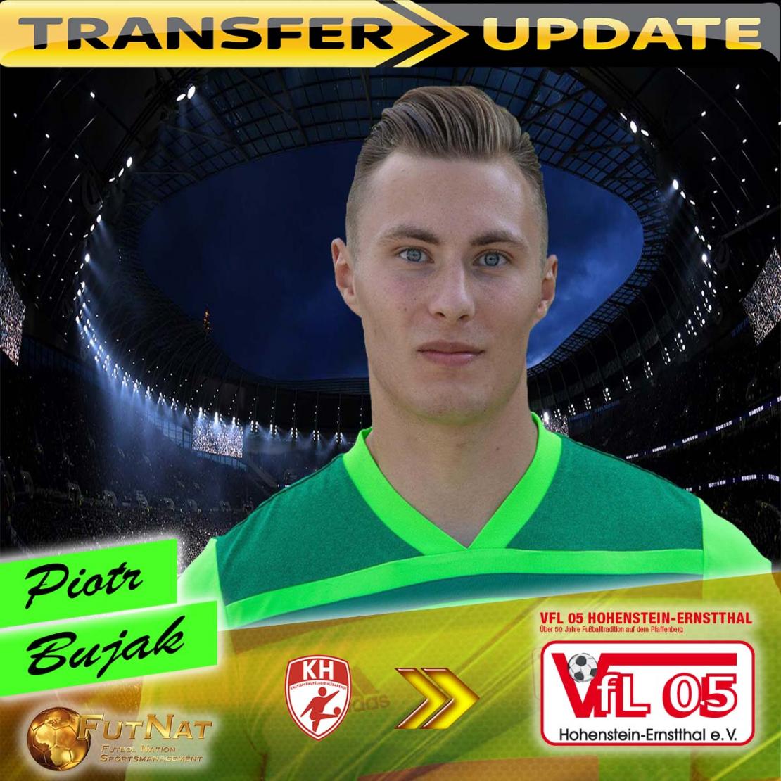 Transfer Piotra Bujak do VfL Hohenstein-Ernstthal