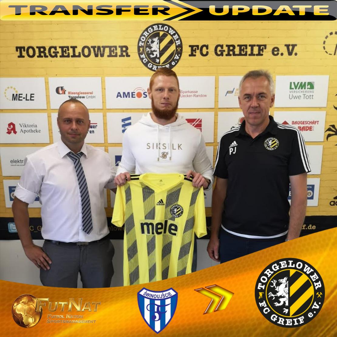 Adrian Skorb wzmacnia Torgelower FC Greif